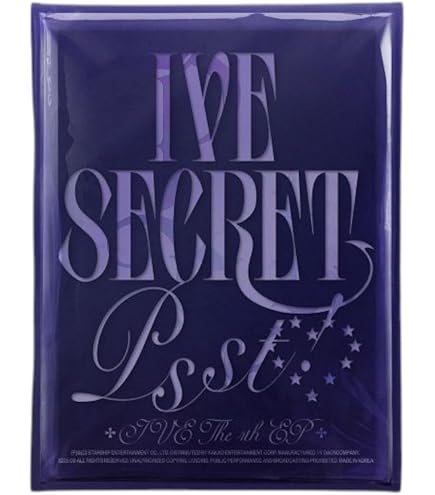 Amazon.com: Ive - 4th EP Ive Secret Loved Ive version Limited